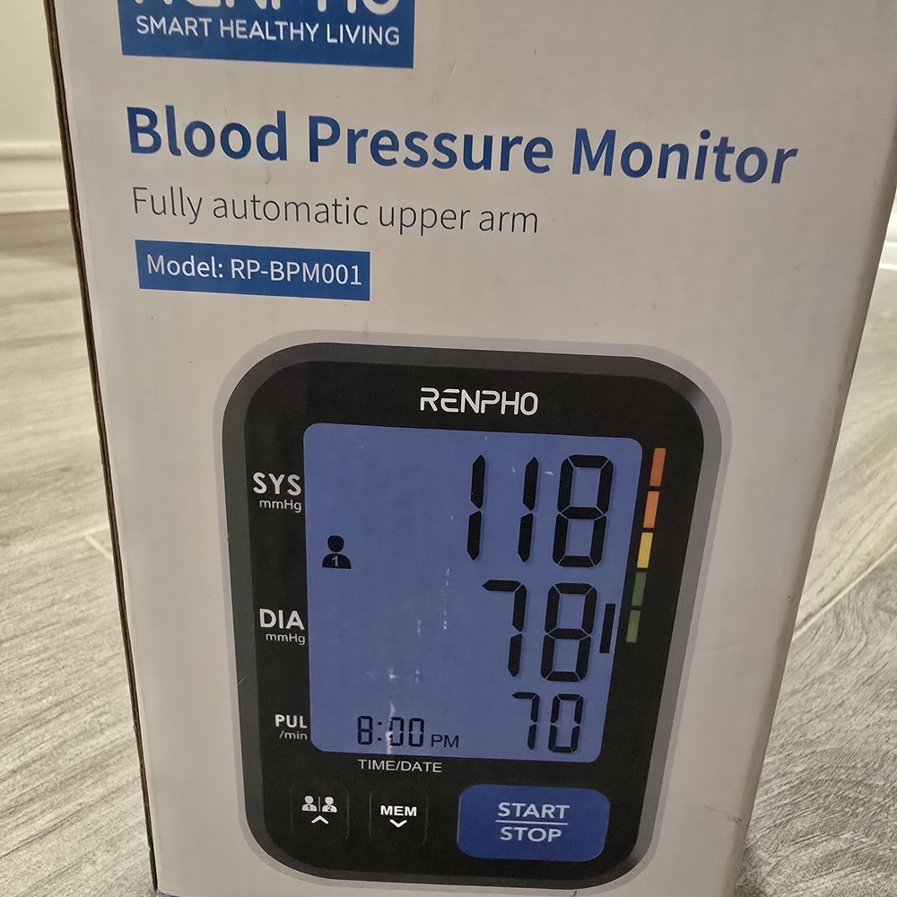 RENPHO Blood Pressure Monitor - Black